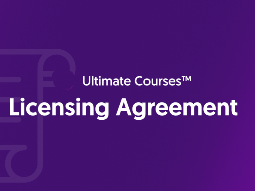 Online Course Licensing Agreement